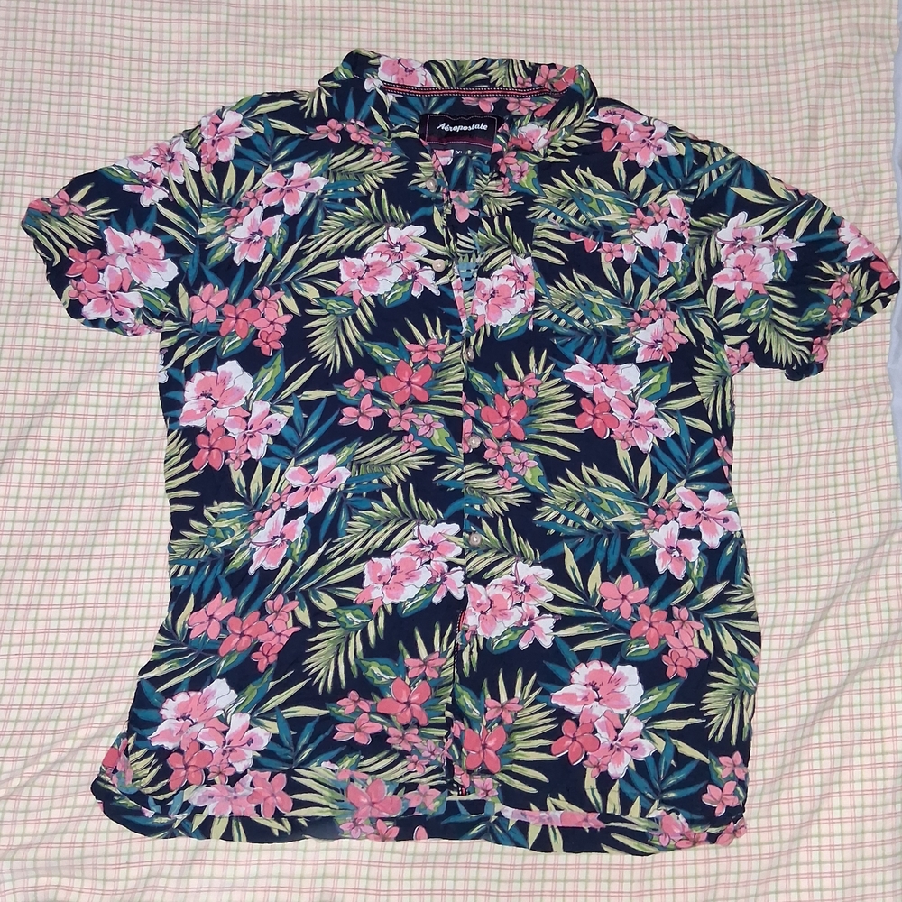 Floral Hawaiian Shirt for Men